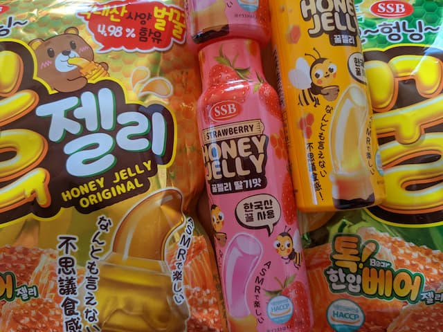 ハニーゼリーをドンキの韓国お菓子コーナーで４種も見つけてしまった｜添乗員した通訳案内士のブログ